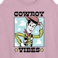 thumbnail image 3 of Toy Story 4 - Cowboy Vibes - Women's Racerback Tank Top, 3 of 5