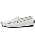 thumbnail image 4 of Big Size Men's Casual Loafers Slip On Leather Shoes Comfortable Lightweight Driving Shoes Male Moccasins Classic Penny Loafer Flats Boat Shoes Outdoor Walking Shoes, 4 of 12