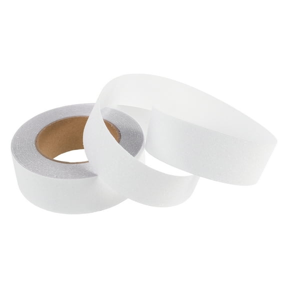 WASHWEPE 1 Roll Stair Treads for Wooden Steps Non Slip Stickers for Acrylic Adhesive 4Cm X 10M