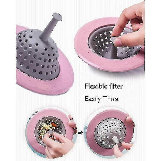 Drain Stopper Hair Strainer, Drain Stopper, Strainer Basket, Bathroom Drain Strainer, Kitchen Sink