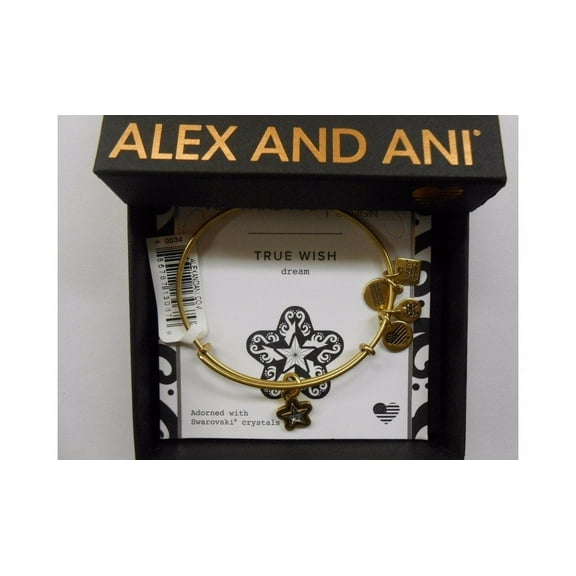 Alex and Ani Charity By Design, True Wish EWB Rafaelian Gold Bangle Bracelet