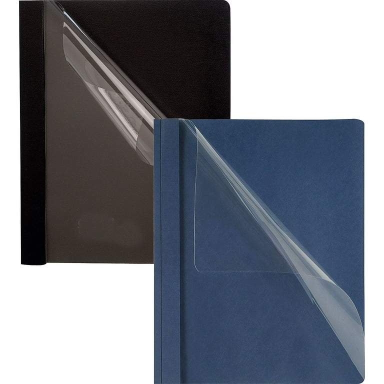 Oxford Report Cover - 3 x Tang Fastener(s) - Navy - 5 / Pack Oxford Report Cover - 3 x Tang Fastener(s) - Navy - 5 / Pack