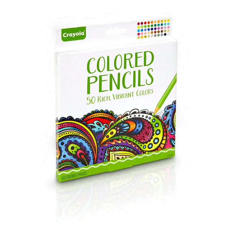 Crayola Colored Pencils Pack of 50 50 Count
