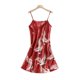 thumbnail image 1 of Camisón de seda de hielo de verano para mujer, pijama sexy de seda fina con tirantes, ropa de hogar de primavera y otoño, 1 of 6