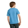 thumbnail image 2 of Port & Company - Youth 100% Cotton Essential T-Shirt. PC61Y - X-Small - Aquatic Blue, 2 of 2