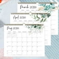 thumbnail image 2 of PLPPYFS 2026-2027 Wall Calendar - Jan 2026 - June 2027, 18 Months Hanging Monthly Calendar 2026, 15" x 11.8", Twin-Wire Binding, Julian Dates, Large Block, Notes, To-do List, Perfect for Organizing, 2 of 9