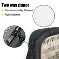 thumbnail image 4 of ZUXONGSY Cross Lily Print Bible Cover for Women Men Hibiscus Sparrow Music Note Pattern Bible Case Large Bible Bag with Zipper Multifunctional Bible Accessories Scripture Bag Christian Gift, 4 of 6