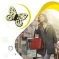 thumbnail image 3 of Minnieouse Monedero con cerradura con cerradura de hardware - Bolso elegante y resistente al óxido Bolso de hombro de amplia aplicación y cierre Ropa, zapatos y accesorios Miscelánea Luz de oro, 3 of 6