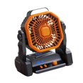 thumbnail image 4 of Ventilador de Camping con ventilador de escritorio ligero, ventilador Personal silencioso recargable por USB de velocidad Variable, ventilador de, 4 of 8