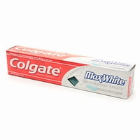 Colgate Max White Dentifrice, Crystal Mint Avec Mini bandes lumineuses - 6 Oz, 6 Paquet