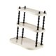 thumbnail image 4 of Organizador de mostrador de baño, organizador de barra de café para dormitorio, cocina y baño Base grande de 3 capas, 4 of 9
