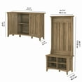thumbnail image 6 of Bush Furniture Salinas Entryway Storage Set, Reclaimed Pine, 6 of 7