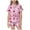 Pink, variant on Kids Toddler Girl Pajamas Set Button Down Valentines Sleep Shirt Top Long Pants Matching 2Pcs Pj Lounge Sets Girls Silk Pajamas Pink 2 Y-3 Y
