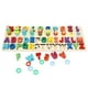 thumbnail image 1 of Juguete de emparejamiento de números del alfabeto juguetes a juego colores brillantes portátiles no tóxicos inofensivos para juegos educativos para niños ANGGREK Otros, 1 of 7