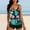 Green, variant on Dihao Tankini Swimsuit for Women Clearance Plus Size Tank Top with Shorts Two Piece Two Piece Bathing Suits Floral Print Swimming Suits