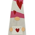 thumbnail image 3 of 43 in. Valentine's Gnomes Porch Decoration, Pink, Valentine's Day Collection, 3 of 3