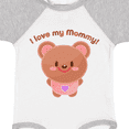 thumbnail image 4 of Inktastic I Love My Mommy- cute baby bear Boys or Girls Baby Bodysuit, 4 of 5