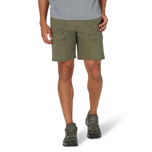 Short D'extérieur Wrangler Homme - Noir, Taille 36, Décontracté Stretch