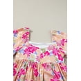 thumbnail image 6 of Ahlaray Sweet Summer Floral Dress with Square Neck and Puff Sleeve, Elegant Charm Unveiled, 6 of 8
