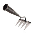 thumbnail image 2 of Colaxi Garden Hoe Garden Hand Rake Manganese Steel Sturdy Agricultural Weeding Rake Weeding Tool for Planting Farm Loosening Digging 4 Tines, 2 of 8
