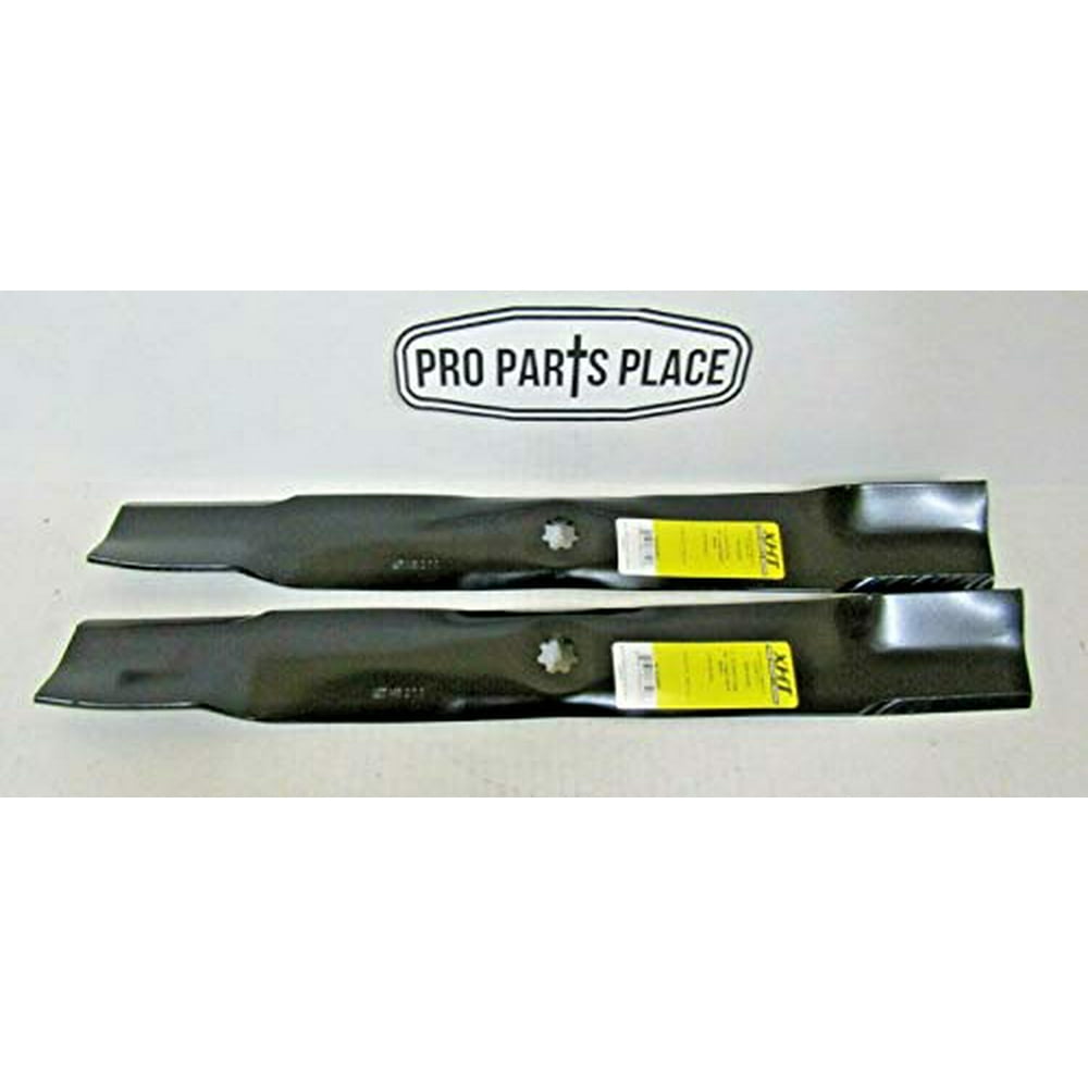 2 HI Lift Blades Compatible with John Deere AM137327 M154061 LA102 LA120 125 135 X300 X304 42