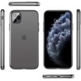 thumbnail image 2 of iPhone 11 Pro Max Case 6.5 inch, Slim Translucent Matte Hard Cover with Soft Rubber Edge Shockproof Hybrid Protective Phone Cases for iPhone 11 Pro Max 2019, Gray, 2 of 8
