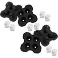 thumbnail image 1 of 3D Silicone Skull Ice Cube Trays Silicone Skull Ice Cube Trays With Lid Baby Skull Ice Cube Tray Reusable Skull Ice Cube Trays Silicone Death Ice Cube For Water Whiskey Diy Cocktail 2Pack, 1 of 5