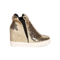 thumbnail image 2 of Cape Robbin GB22 Women Sequin High Top Hidden Wedge Sneaker, 2 of 6