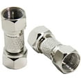 thumbnail image 6 of Male to Male Coax Connector, 2-Pack 105 Ohm F Type RG6 Coaxial Cable Adapter, RFAdapter Cable Extension Coupler for TV, Antenna, Splitter, Amplifier, 6 of 7