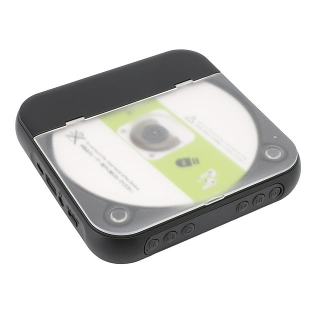 Reproductor De Música, Reproductor De CD Ligero Portátil De Estilo Retro, Recargable Para Hacer Ejercicio En Casa, Viajar En Coche