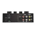 thumbnail image 4 of Karaoke Sound Mixer Portable Sound Mixer Professional Audio System Karaoke Dual Mic Inputs Audio Sound Mixer Black (EU), 4 of 5