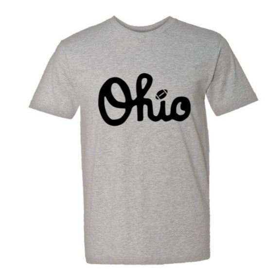 PleaseMeTees™ Mens Script Ohio Football TBDBITL Marching Band HQ Tee