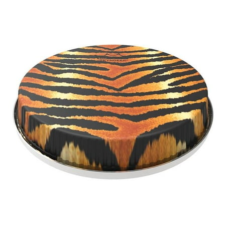 Remo Drum Heads 3700953 8.50 in. Bongo Drumhead with R-Series Skyndeep Tiger Stripe Graphic