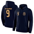 thumbnail image 2 of Icon Sports Official Argentine Football Association Julián Alvarez Pullover Hoodie - Unisex Adult - AFA117PH Navy L, 2 of 2