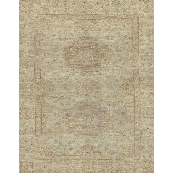 Ahgly Company Indoor Rectangle Abstract Brown Abstract Area Rugs, 5' x 8'