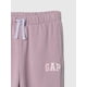 thumbnail image 3 of Pantalones Jogger con Logo para Niñas GAP, Fleece, Amatista, Talla S, 3 of 3