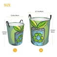 thumbnail image 3 of Recycle Battery Laundry Hamper Small Storage Basket/Toy Organizer/Dirty Clothes Bucket, 3 of 5