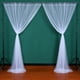 thumbnail image 1 of Cortinas semitransparentes, cortinas de malla para ventanas de fiestas de bodas, cortinas de fondo, diseño de última generación, 1 of 12