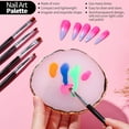 thumbnail image 5 of NeoMart-Nail Art Brushes, Nail Brush Set With Nail Stand, Nail Holder For Painting Nails, Nail Art Tools, Nail Design Tools, 11PCS Nail Brushes For Nail Art, 5PCS Nail Dotting Tool, Nail Art Palette, 5 of 14