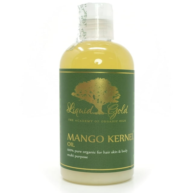 Liquid Gold Inc - 8 oz - Aceite de semilla de mango premium - puro orgánico natural prensado en frío