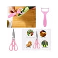 thumbnail image 4 of Juego de Cuchillos Acero Inoxidable 6ps Rosa, 4 of 5
