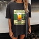thumbnail image 2 of Blusa de manga corta de verano con estampado de Oktoberfest divertido vintage para mujer Pompotops  hfajkhk136203, 2 of 6