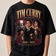 thumbnail image 2 of Tim Curry Actor Tribute Shirt Tim Curry Fan Apparel Black Classic Movie Character Tee Rocky Horror Picture Show Shirt, 2 of 9