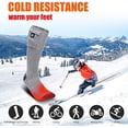 thumbnail image 6 of Heated Socks for Men Women, Electric Socks with 7.4V 2200mAh Rechargeable Battery Foot Warmers for Winter Sports Snow Ski Hunting Camping Hiking Riding (Grey, M)$$Sport & Recreation Other, 6 of 11