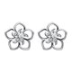 thumbnail image 1 of Hueco Pendientes En Forma De Flor Temperamento Pendientes De Las Mujeres, 1 of 6