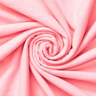 Polyester Stretch Crepe in Bubblegum Pink