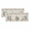 Brown Blue, variant on Summer Coastal Valances for Windows, Nautical Beach Marine Life Beige Striped Light Filtering Kitchen Curtains, Rod Pocket Window Valance Curtains for Living Room Bedroom, 54" W x 18" L, 2 Panels