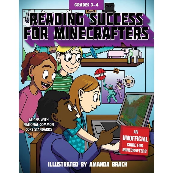 Reading for Minecrafters Reading Success for Minecrafters: Grades 3-4, (Paperback)