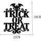 thumbnail image 2 of Halloween Door Hanging Sign - Trick Or Treat - Wicked Witch Ornament Fall Door Decoration Hanging Prop (trick Or Treat), 2 of 3