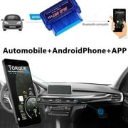 ELM327 V2.1 Bluetooth Mini OBD2 Scanners Diagnostic Adapter Torque Android Tools W8F7